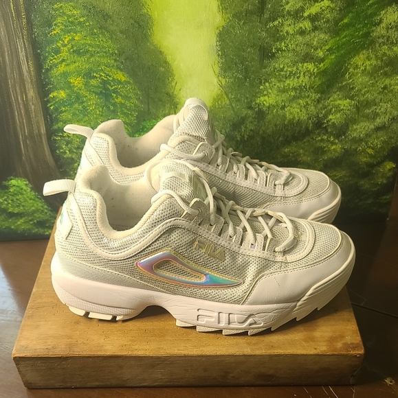 Fila athletic chunky rainbow colors sparkles silver - Picture 11 of 13